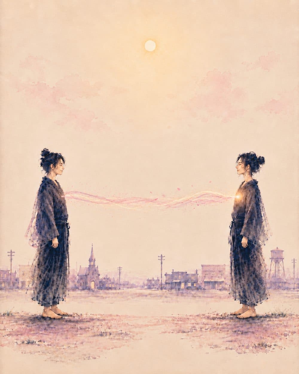 Two at the Water's Edge