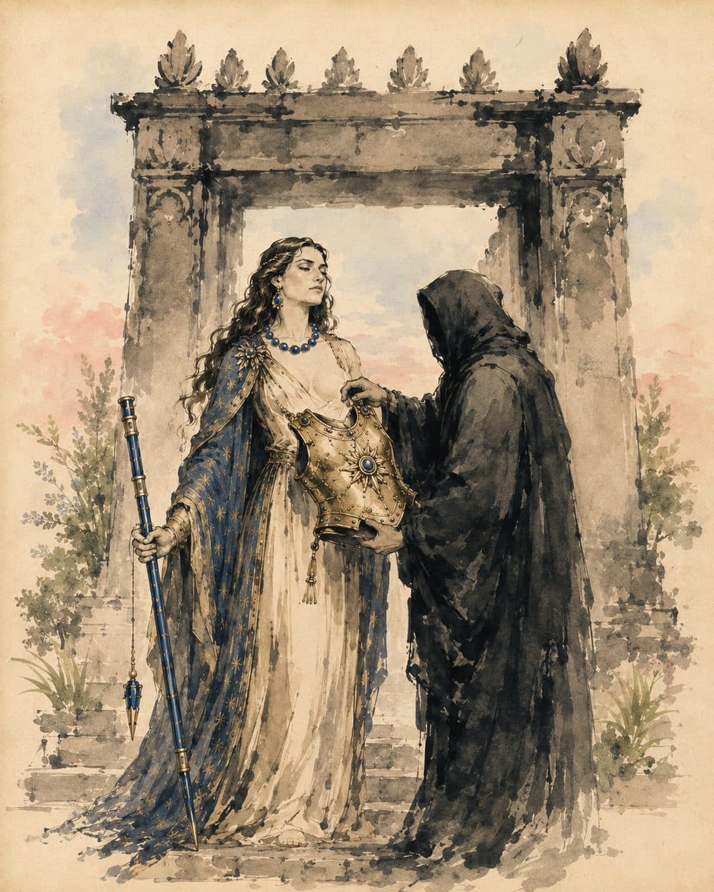 Two Souls at the Threshold