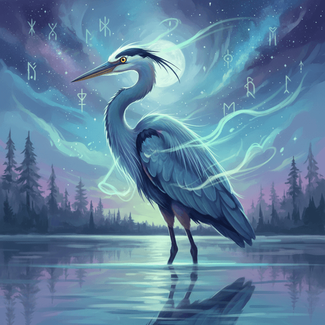 The Blue Heron — Soul Cultivation Now